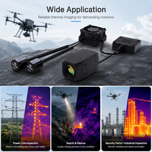 UAV <b>Thermal</b> <b>Imaging</b> <b>Camera</b> Kit For Drone Industrial Inspection Compact <b>Thermal</b> <b>Camera</b> Module OEM ODM - Product Image 3
