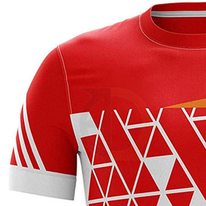 Superventas 300g Slim Fit Peso ligero Patrón sólido Sublimación Camiseta para hombres Alta calidad Tamaño adulto Diseño en blanco - Product Image 5