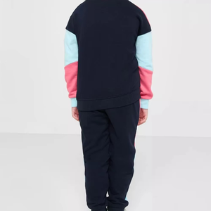 ชุดวอร์มสองชิ้นสำหรับเด็กผู้หญิงเสื้อวอร์มแขนยาวทรงเข้ารูปเสื้อผ้าเด็กชุดวิ่งสำหรับฤดูหนาว - Product Image 3