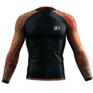 Rash Guard unisexe, vêtements d'arts martiaux, vêtements de fitness et chemises de course pour hommes, nouveau design - Product Image 3