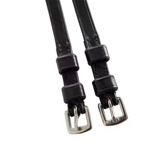 High Quality Custom Made Equestrian Spur <b>Straps</b> 1 Pair Handmade Genuine Leather Horse Riding Gear <b>Adjustable</b> <b>Straps</b> Western - Product Image 2