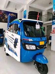 Achetez un tricycle électrique 2026 à carrosserie ouverte, un rickshaw commercial à 3 roues, un taxi pour utilisation sur les routes montagneuses rurales, 4 passagers, 80 km/h - Product Image 1