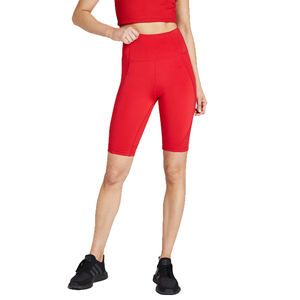 Pantalones cortos de gimnasio de cintura alta para mujer, pantalones cortos de entrenamiento para correr, pantalones cortos ajustados con Control de barriga, mallas cortas sólidas para Yoga Atlético - Product Image 6