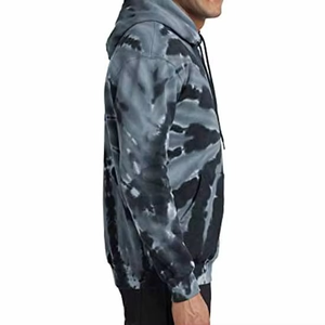 Sudaderas con capucha de alta calidad para hombre, sudaderas de mezcla de algodón informales, sudaderas con capucha bordadas con tinte de corbata para invierno, básicos de talla grande - Product Image 3