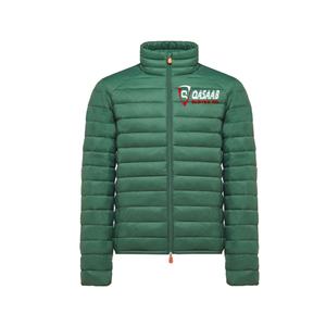 Blacked-Sleeved Warmed Fashionable-Patchwork Windbreaker Stand-Collar Longed Zippers Waterproof Puffers Jackets - Product Image 5