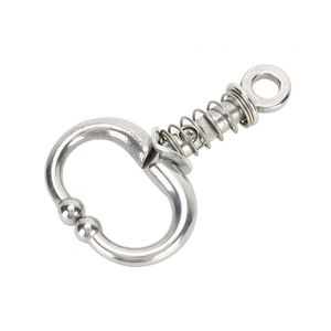 Anneau de nez de taureau en acier inoxydable de meilleure qualité à vendre Anneau de nez de bétail réglable de qualité supérieure pour taureaux - Product Image 1