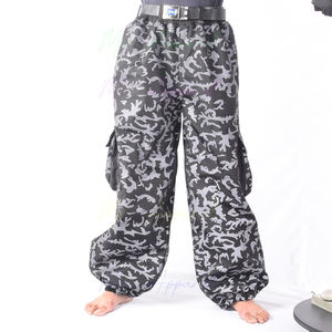 กางเกงกันลมแฟชั่นสำหรับผู้ชาย, กางเกงเล่นสกีทรงหลวมฮิปสเตอร์ทรงหลวมปรับแต่งได้ระบายอากาศได้กางเกงกันหิมะกันน้ำสำหรับผู้ใหญ่ - Product Image 1