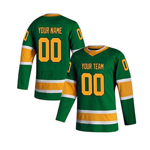 Jersey de Hockey sobre Hielo Personalizado de Alta Calidad para Adultos con Tela Antibacteriana 100% Poliéster Diseño y Logotipo Personalizados - Product Image 3