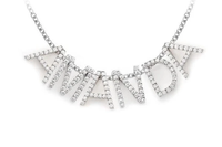 Collier Pendentif Lettre Alphabet Personnalisé en Or Blanc avec Diamants de Laboratoire Certifiés IGI, Style Hip Hop Iced, pour Hommes, Vente en Gros