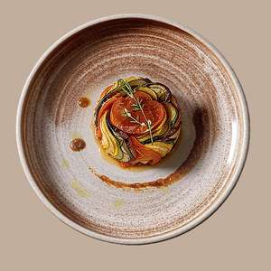 Wabi-Sabi Japanese Style Glaze Transformed Light-Beige Earthy Porcelain Durable BPA Free Dinnerware <b>Set</b> <b>Plates</b> Bowls for Home - Product Image 5