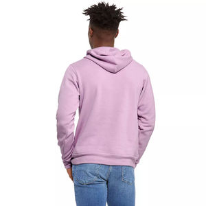 Veste polaire décontractée à capuche en coton 100% pour hommes lourds pour l'hiver 2025 - Product Image 6