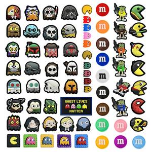 Nuevo diseño 3D bordado Flor de sarga Anime Iron-On tela mochila parches para bolsos y ropa - Product Image 6