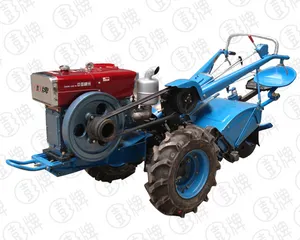 15hp 18hp 20hp 22hp Farm mini diesel motocultor motozappa a due ruote Mini trattore a mano prezzi