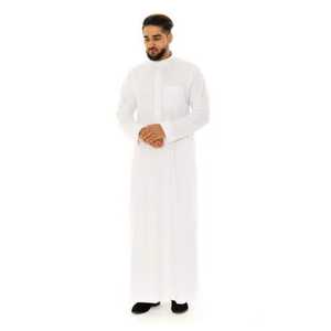 Vêtements islamiques les plus vendus pour hommes, thobe musulman, thobe arabe, vente en gros de jubba pour hommes, vêtements islamiques pour hommes, thobe - Product Image 5