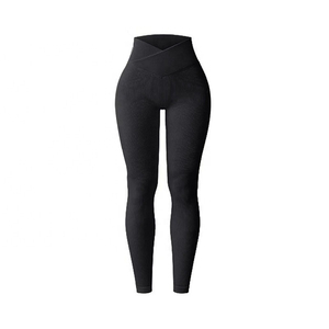 Mallas de compresión de moda para mujer OEM/ODM disponibles Activewear Scrunch Butt Leggings para mujer Venta caliente Leggings transpirables - Product Image 1