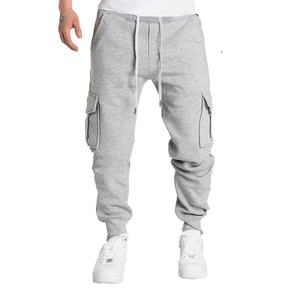 Pantalones Deportivos para Hombre, Corte Regular, Cintura Alta, Cordón Ajustable, Estilo Urbano, Multibolsillos, 2026 - Product Image 1