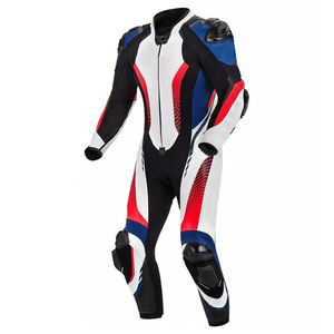 OEM High Quality Racing Moto Suit Latest Style Lightweight Motorbike Leather Suits New Arrival Breathable Windproof Solid Color - Product Image 1