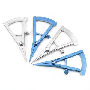 Manual Premium 20mm oftálmico Dental Castroviejo calibrador tornillo ajuste titanio Acero inoxidable certificación CE precisión - Product Image 2