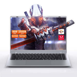 Ordinateur portable Intel Quad Core 8 Go de RAM 256 Go de SSD Stockage extensible jusqu'à 1 To Prise US Windows 10 - Product Image 1