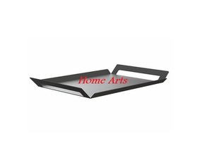 ถาดเสิร์ฟอาหารแบบเหล็กถาดเสิร์ฟขนมสีดำดีไซน์ล่าสุด - Product Image 1