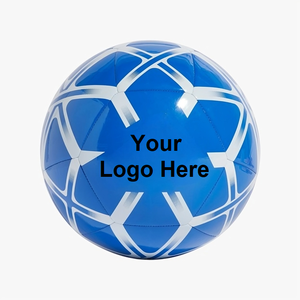 Fabricante de Balones de Fútbol con Logotipo Personalizado |   Balón de Fútbol Cosido a Máquina |   Talla 3 4 5 |   Proveedor Mayorista OEM - Product Image 1