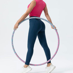 กางเกงเลกกิ้งสำหรับเล่นฟิตเนสเอวกลางแบบไร้รอยต่อสำหรับเล่นโยคะ - Product Image 6