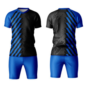 Kit de fútbol transpirable personalizado con técnica de corte automatizado Servicio OEM Camisetas de fútbol sublimadas y conjuntos de uniformes - Product Image 1