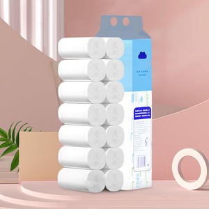 Rollo de papel higiénico de 4 capas con estampado colorido de calidad superior, perfecto para hogares, restaurantes y oficinas, entrega rápida y venta al por mayor - Product Image 5