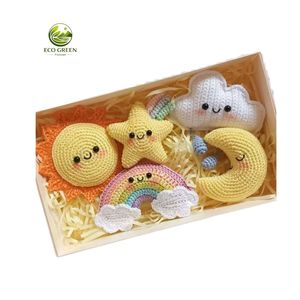 Juguete de Ganchillo Hecho a Mano para Bebés, con Accesorios de Comida, Muñeco de Peluche Suave de Algodón, Amigurumi, Tamaño Personalizado para 13-24 Meses - Product Image 3