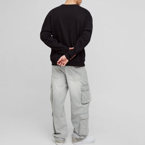 Sweatshirts en coton mélangé de haute qualité pour hommes Impression numérique personnalisée avec logo et design pour l'hiver - Product Image 3