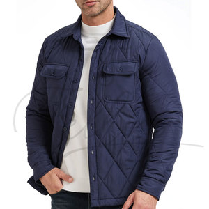 Latest Design <b>Quilted</b> <b>Jacket</b> Men Patchwork <b>Pattern</b> Formal Casual Street Wear Winter Solid Color Breathable Windproof - Product Image 3
