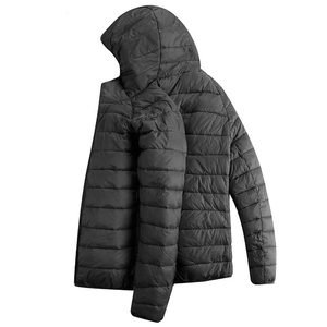 Hot Sale Clothing Manufacturers Custom Men Winter Warm Windbreaker Quilted Puffer Jacket Water Resistant Lightweight Down - Product Image 3