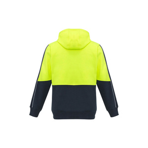 เสื้อฮู้ดซิปเต็มตัวสำหรับผู้ชายและผู้หญิงแจ็คเก็ตทำงาน Hi VIS - Product Image 2