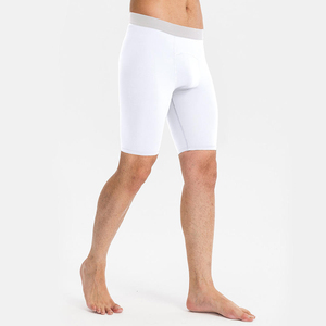 Spandex & Polyester Material Made <b>Men</b> <b>Compression</b> <b>Shorts</b> Gym Fitness Workout Clothing <b>Men</b> <b>Compression</b> <b>Shorts</b> - Product Image 2