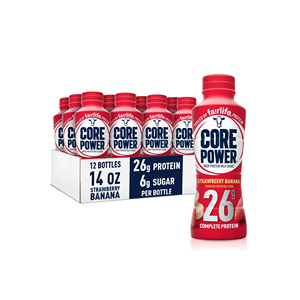 Haute protéine core fairlife shake sans lactose post-entraînement récupération collation chocolat vanille fraise boisson - Product Image 6
