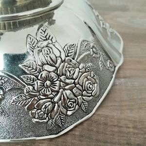 Elegante Base de Exhibición con Grabado Floral para Centro de Mesa, Frutero, Frutos Secos, Dulces, Decoración del Hogar, Idea de Regalo - Product Image 6