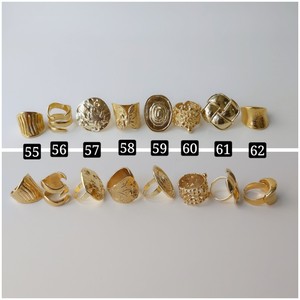 Anneau en laiton brut, anneau en laiton massif, anneau réglable, anneau brut, base d'anneau, cerceau en laiton brut, connecteur de boucle, accessoires en laiton brut - Product Image 2