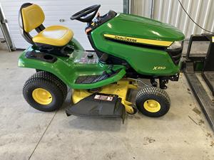 2022 tractor de césped multifuncional John Deer x357 cortacésped de corte Tractor de césped paseo en cortacésped usado John Deer X350 tractor - Product Image 4