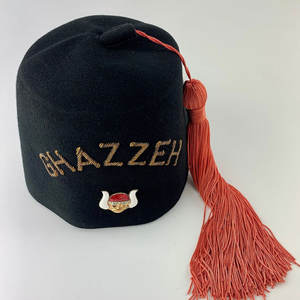OES Chapeau Fès Blanc avec Étoile Personnalisé 100% Laine Win Master Brodé Shriners Fez Adultes - Product Image 6