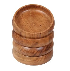 Extra <b>Large</b> Handmade Eco Friendly Wooden <b>Bowl</b> with Smooth Finish Decorative Unique Best Design India - Product Image 1