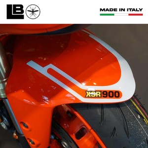 Adesivo Protettivo Personalizzato 3D per Serbatoio Moto Yamaha XSR900 Legend Red - Product Image 3