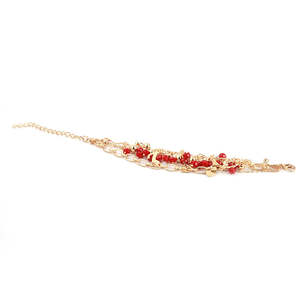 Women's <b>Bracelet</b> - <b>Red</b> - Product Image 2