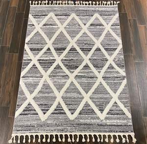 Tapis en polypropylène tissé Jacquard floral turc moderne coussiné ensemble de tapis fabriqué à la machine pour un usage domestique dans la cuisine de la chambre à coucher - Product Image 3