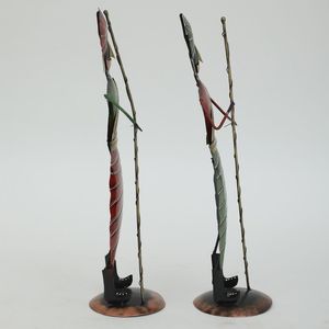 Darbaan Set Décor de table léger en fer traditionnel pour salon - Product Image 4