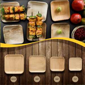 Bol à soupe en feuilles de palmier Areca, 5,5 pouces de profondeur, jetable, écologique, biodégradable, résistant à l'eau, personnalisé, moderne, pour les fêtes - Product Image 6