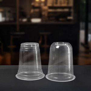 Vasos de Plástico Desechables Transparentes de PP de Pared Simple, Tamaño 95 mm, No Tóxicos, Fabricante Quang Quan Vietnam, para Bebidas - Product Image 3