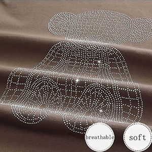 T-shirts respirants pour femmes, t-shirt en strass, t-shirt en strass pour femmes, best-seller, prix raisonnable, jersey en strass - Product Image 2