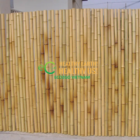 Rollo Completo de Cañas de Bambú Cendani |   Enrejado Ecológico Moderno de 6 Pies para Jardín, Vietnam Nature