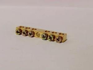 Conectores terminales eléctricos multicircuito de enlaces neutros de latón de alta resistencia para paneles de control industrial y equipos OEM - Product Image 6