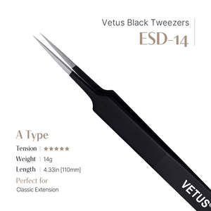 Pinza di Precisione Vetus a Forma di A in Acciaio Inossidabile, 120mm/4,7 Pollici - Product Image 2